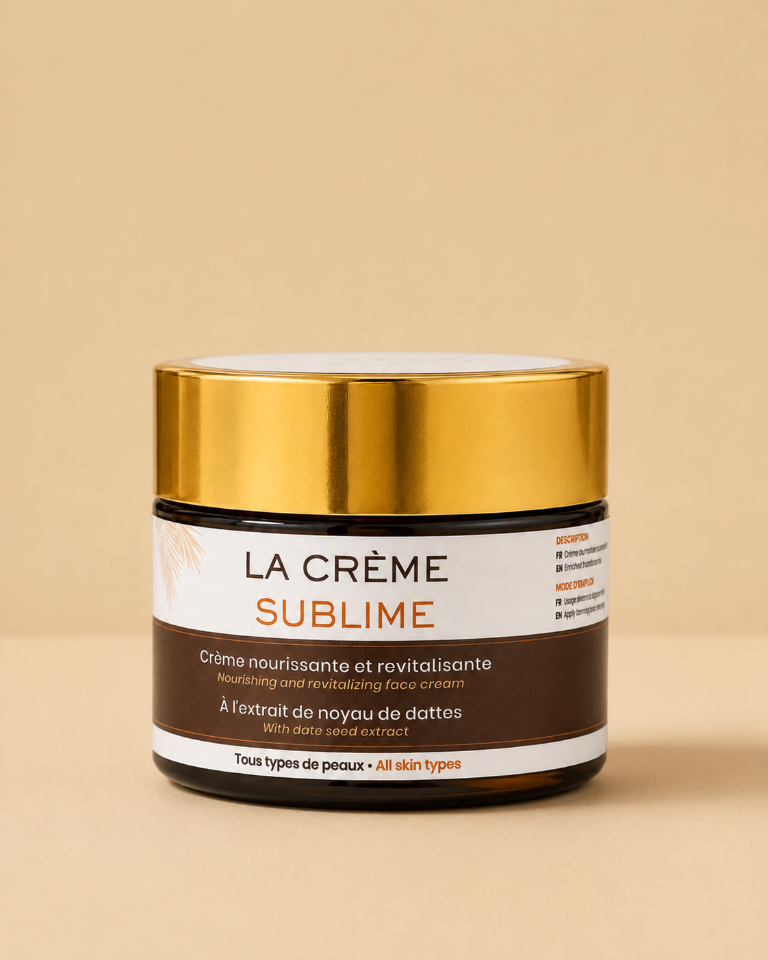 Jeunesse du désert - Créme anti-âge